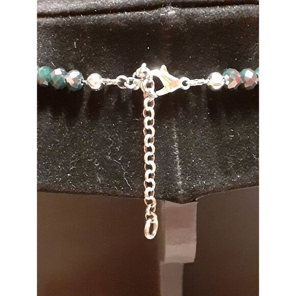 Jasper Gemstone Necklace 20" - Picture 7 of 7